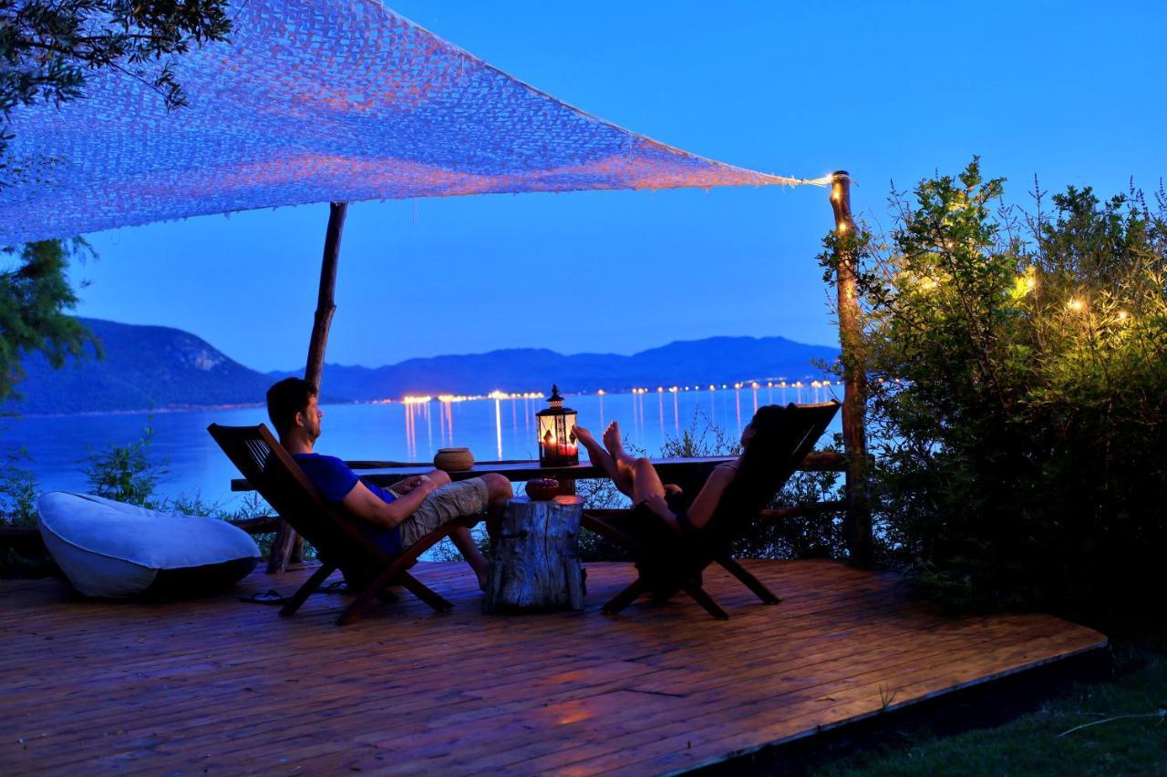Beach Front Villa Melani Mytilene Exterior foto